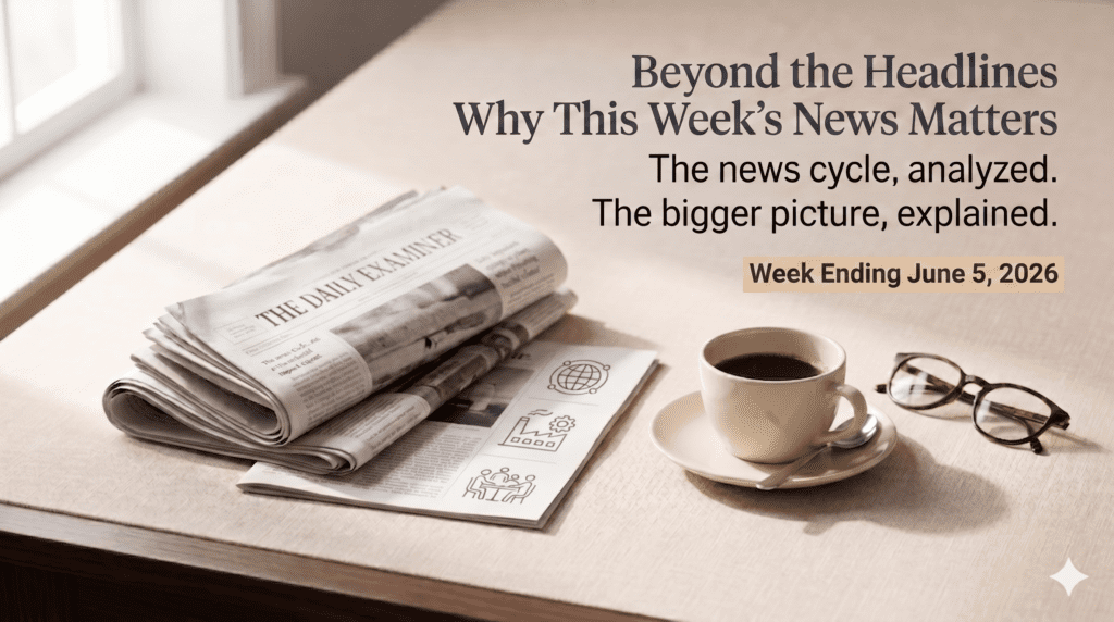 Beyond the Headlines: Why This Week's News Matters — Week Ending June 5, 2026