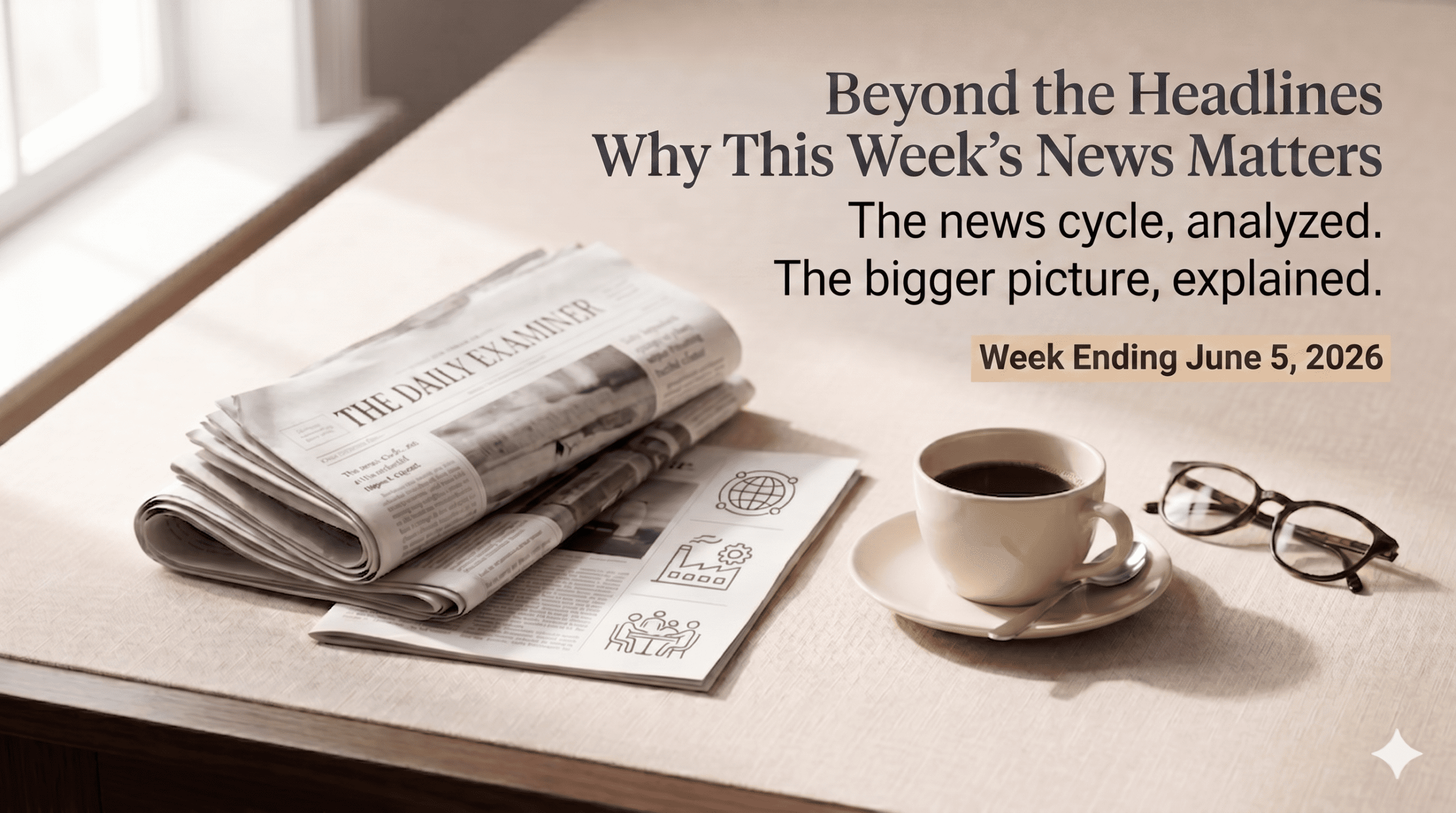 Beyond the Headlines: Why This Week's News Matters — Week Ending June 5, 2026