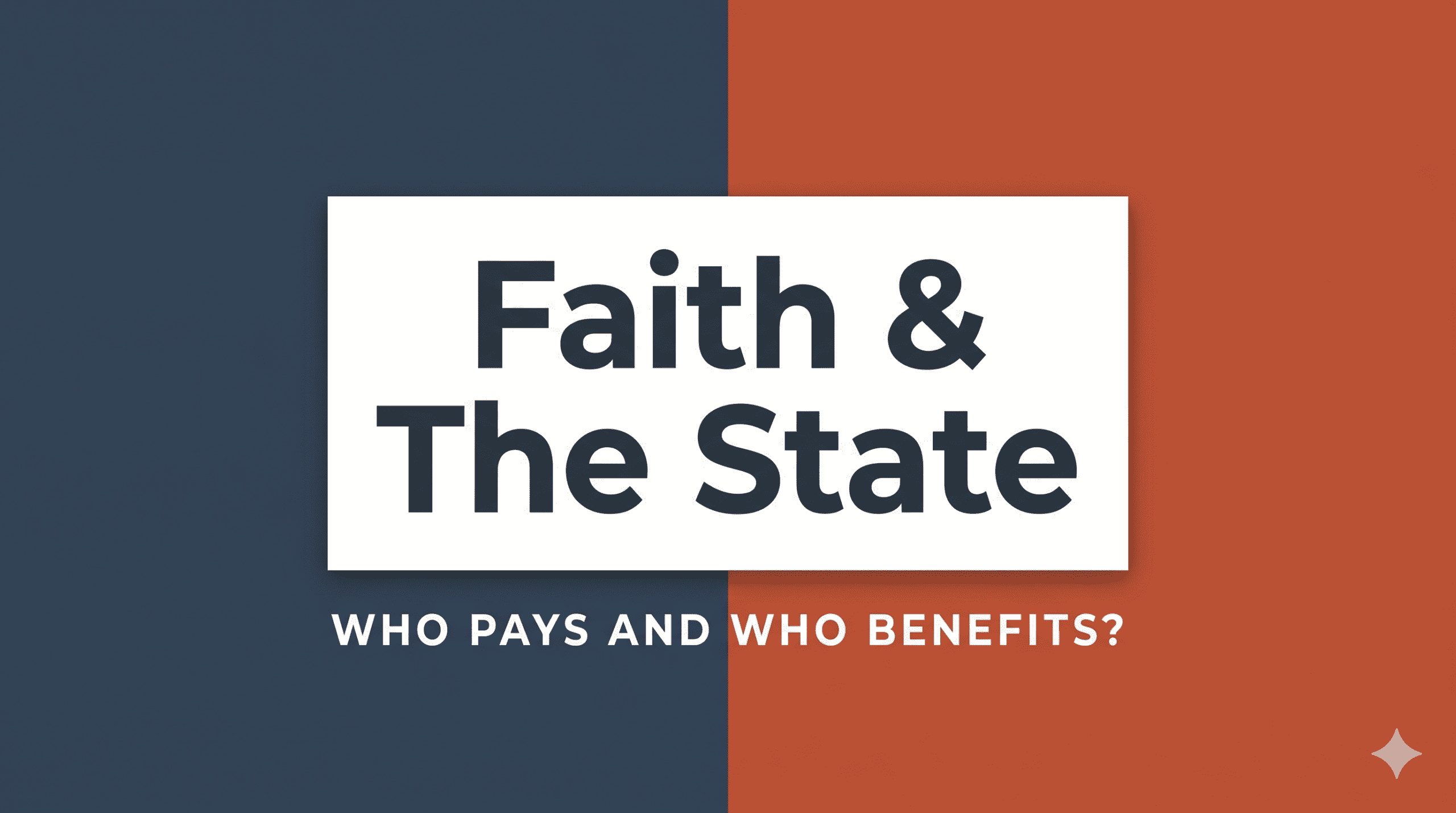 Faith and Politics in America explaining Christian views on government and public policy