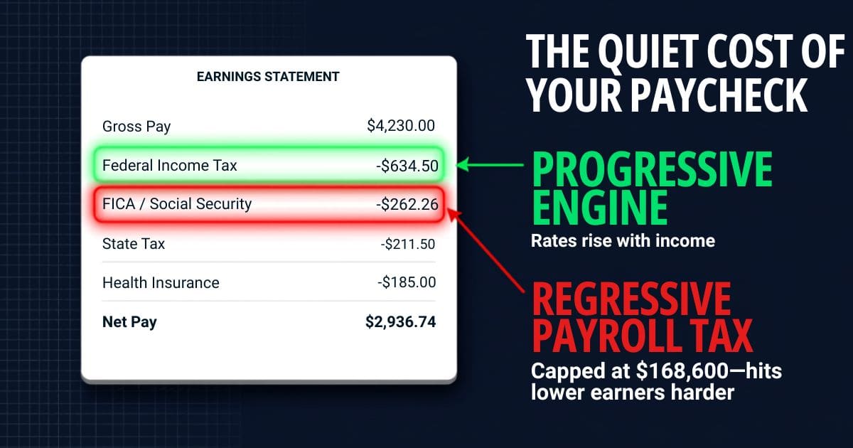 Payroll taxes a description of progressive and regressive payroll taxes